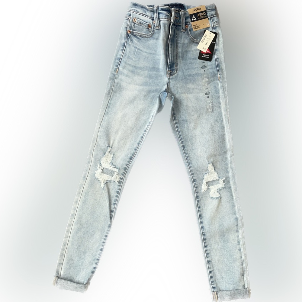 2 pairs NWT Aero Jeans 0&2. Comment to purchase separate.